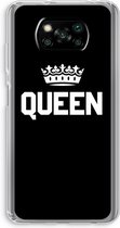 Case Company® - Poco X3 Pro hoesje - Queen zwart - Soft Cover Telefoonhoesje - Bescherming aan alle Kanten en Schermrand