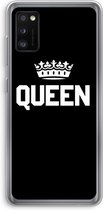 Case Company® - Samsung Galaxy A41 hoesje - Queen zwart - Soft Cover Telefoonhoesje - Bescherming aan alle Kanten en Schermrand