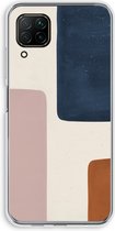 Case Company® - Huawei P40 Lite hoesje - Geo #5 - Soft Cover Telefoonhoesje - Bescherming aan alle Kanten en Schermrand