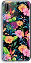 Case Company® - Huawei P20 Lite hoesje - Tropisch 2 - Soft Cover Telefoonhoesje - Bescherming aan alle Kanten en Schermrand