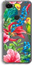 Case Company® - Google Pixel 3a hoesje - Papegaaien - Soft Cover Telefoonhoesje - Bescherming aan alle Kanten en Schermrand