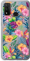 Case Company® - Huawei P Smart (2020) hoesje - Tropisch 2 - Soft Cover Telefoonhoesje - Bescherming aan alle Kanten en Schermrand