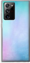 Case Company® - Samsung Galaxy Note 20 Ultra / Note 20 Ultra 5G hoesje - Mist pastel - Soft Cover Telefoonhoesje - Bescherming aan alle Kanten en Schermrand