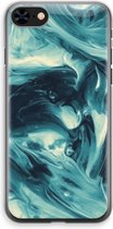 Case Company® - iPhone 8 hoesje - Dreaming About Whales - Soft Cover Telefoonhoesje - Bescherming aan alle Kanten en Schermrand