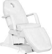 Cosmetische stoel - Behandel stoel - Wit - Comfortabel - Stabiel