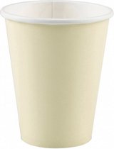 feestbekers crÃ¨me 266 ml 8 stuks