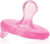 fopspeen Cherry siliconen junior 12 cm roze