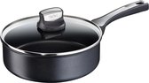 Tefal Expertise Hapjespan met Glazen Deksel 24cm