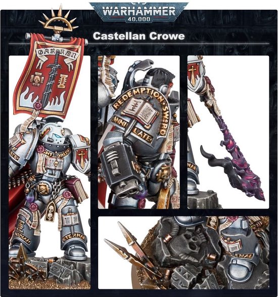 Thumbnail van een extra afbeelding van het spel Grey Knights: Castellan Crowe