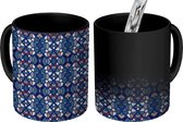 Magische Mok - Foto op Warmte Mokken - Koffiemok - Mozaïek - Patronen - Glas in lood - Magic Mok - Beker - 350 ML - Theemok
