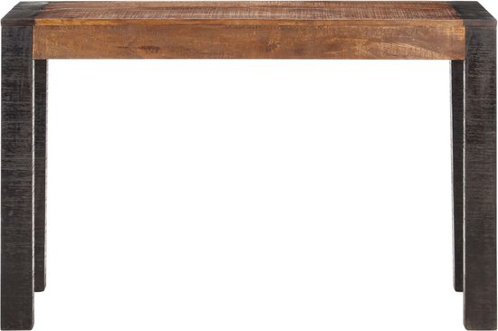 Medina Eettafel 120x60x76 cm massief ruw mangohout