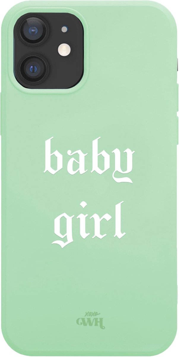 iPhone 12 - Baby Girl Green - iPhone Short Quotes Case