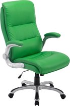 CLP XXL Villach Bureaustoel - Ergonomisch - Voor volwassenen - Met armleuningen - Kunstleer - groen