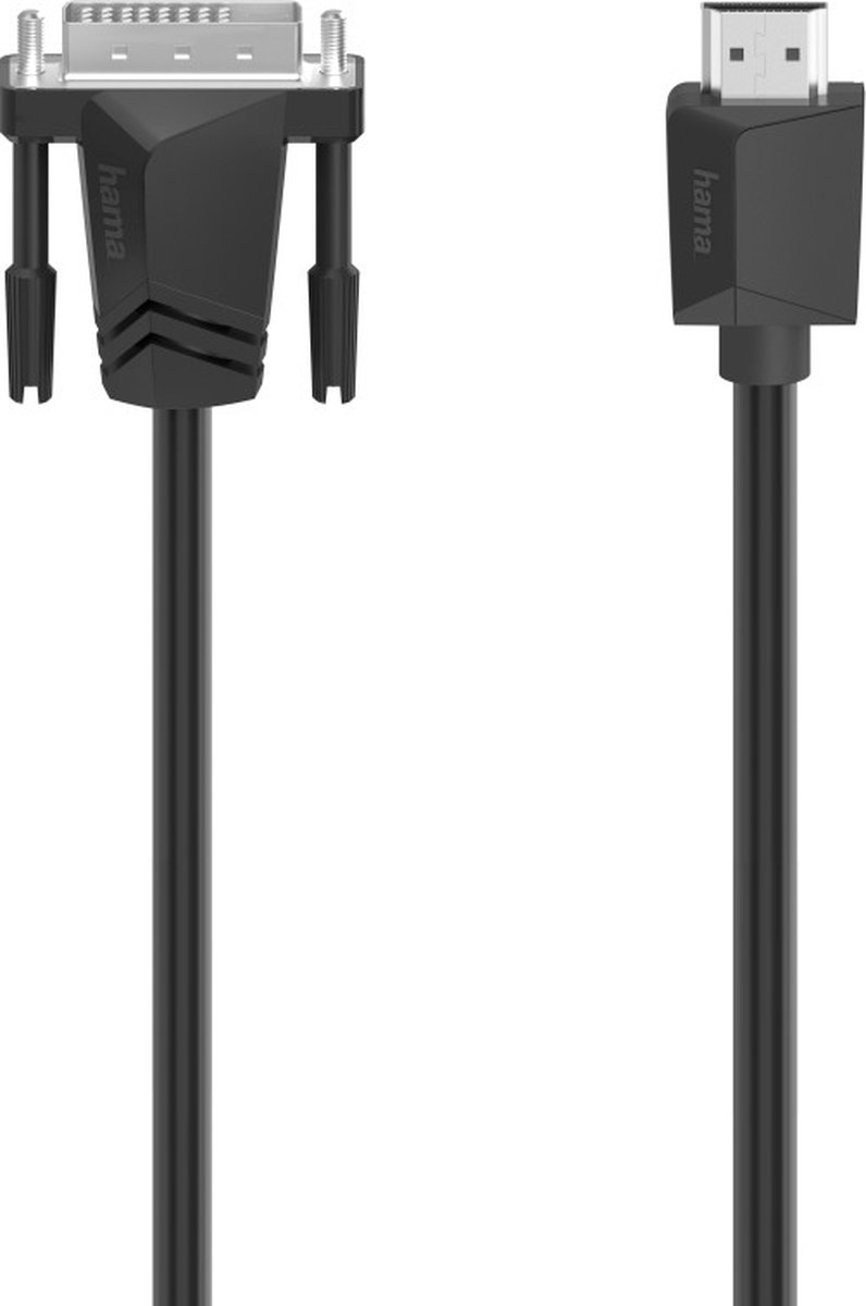 Hama Videokabel, DVI-stekker naar HDMI™-stekker, Ultra-HD 4K, 1,50 m