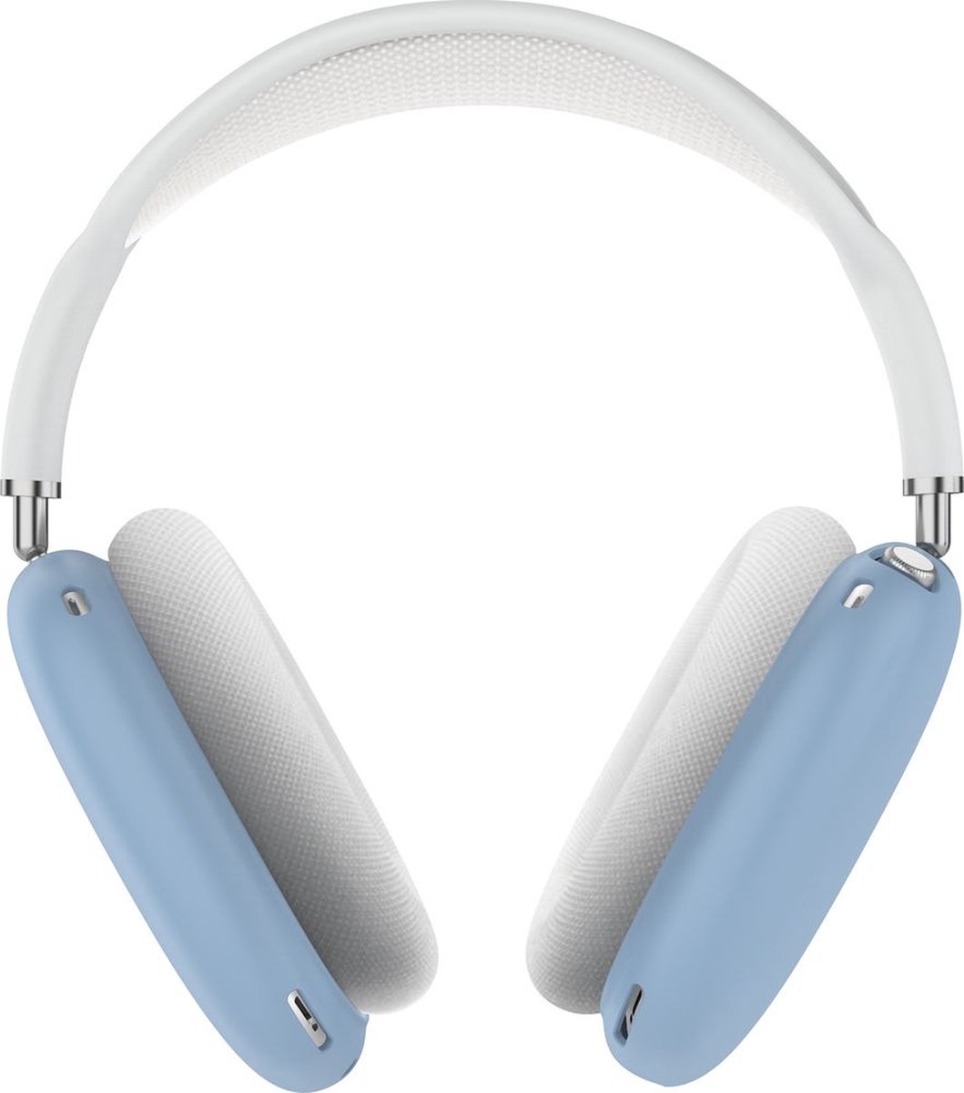 Mobigear - Hoesje geschikt voor Apple AirPods Max Hoesje Flexibel Siliconen | Mobigear Color - Blauw