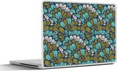 Laptop sticker - 10.1 inch - Patronen - Jungle - Plant - 25x18cm - Laptopstickers - Laptop skin - Cover