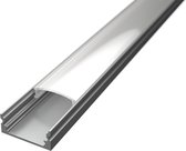 LED Strip Profiel - Delectro Profi - Aluminium - 1 Meter - 17.1x8mm - Opbouw
