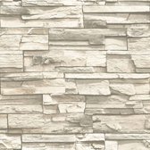 Wandsticker RoomMates Peel & Stick Decor Natural Stacked Stone