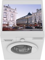 Wasmachine beschermer mat - Londen - Piccadilly Circus - Engeland - Breedte 55 cm x hoogte 45 cm