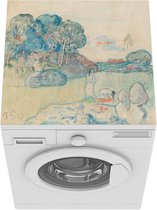 Wasmachine beschermer mat - Tahitian landscape - Paul Gauguin - Breedte 60 cm x hoogte 60 cm