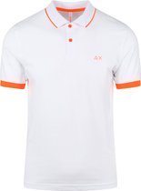 Sun68 - Polo Wit - M - Modern-fit