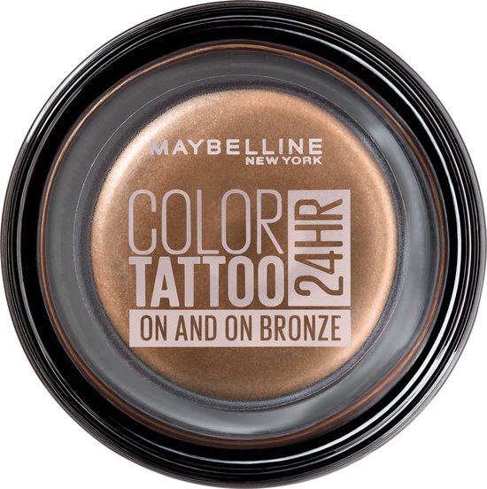 Foto: Maybelline color tattoo 24h oogschaduw 35 on and on bronze bruin