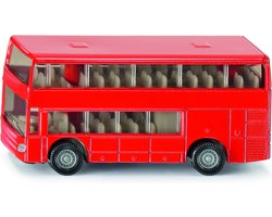 Siku Dubbeldekker bus - rood - speelgoed - modelauto