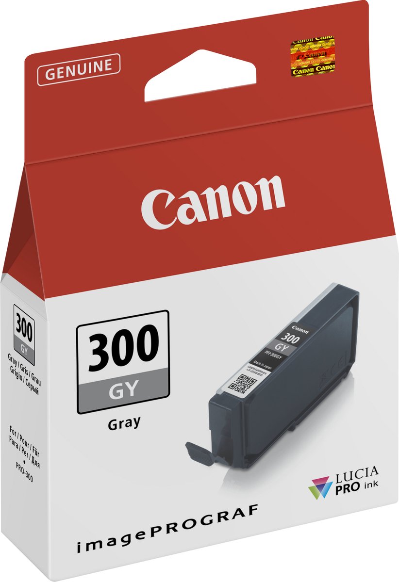 Canon PFI-300 Origineel Grijs 1 stuk(s)