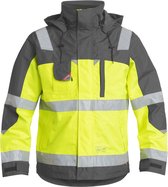 FE Engel Pilot Jas EN 20471 1001-928 - Geel/Grijs 3825 - S