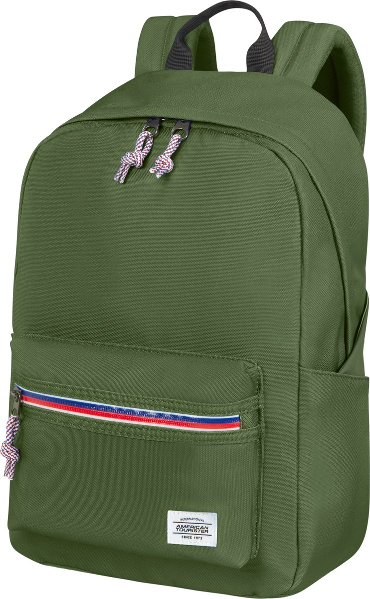 American Tourister Rugzak - Upbeat Backpack Zip Olive Green