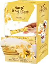 Hellma honingsticks enkele porties 100 stuks à 8 g - 1 x 800 g verpakking