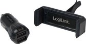 LogiLink PA0133 USB-oplader Auto, Vrachtwagen Uitgangsstroom (max.) 2000 mA 2 x USB