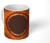 Mok - Abstract oog - 350 ML - Beker - Uitdeelcadeautjes