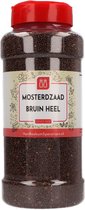 Van Beekum Specerijen - Mosterdzaad bruin heel - Strooibus 700 gram