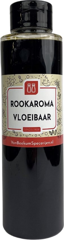 Van Beekum Specerijen - Rookaroma Vloeibaar (Liquid Smoke) - Knijpfles 500 ml