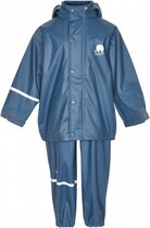 regenpak Basic junior polyester donkerblauw 2-delig maat 100