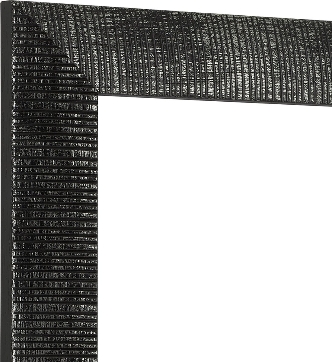 Dutch Frame Factory - Fotolijst 60x90 cm - Zilver - Kunststof Fotolijst met ontspiegeld kunstglas - Lijst 60x90 cm - Biggy