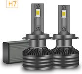 H7 LED lamp (set 2 stuks) Pro Active | CANbus EMC CHip 30000 Lumen 6500k Ultra-bright Helder Wit 98 Watt Motor / Auto / Scooter / Dimlicht / Grootlicht / Mistlicht Koplampen / Plug