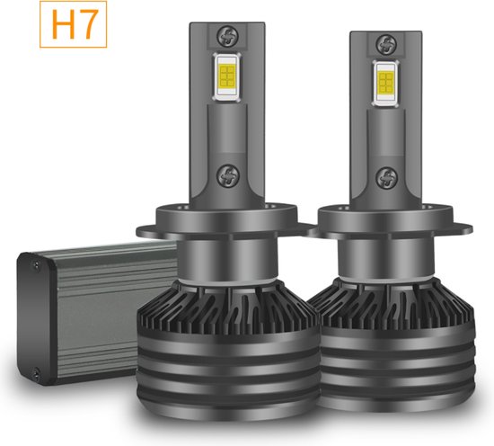 H7 LED lamp (set 2 stuks) Pro Active | CANbus EMC CHip 30000 Lumen 6500k  Ultra-bright | bol