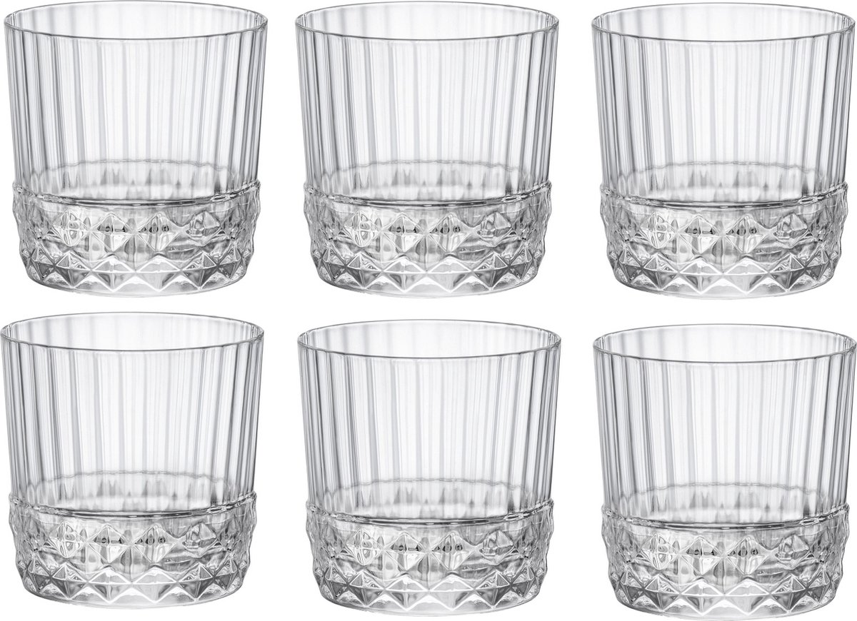 Bormioli Rocco America'20s waterglas - 30 cl - Set-6