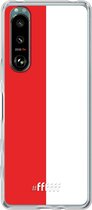 6F hoesje - geschikt voor Sony Xperia 5 III -  Transparant TPU Case - Feyenoord #ffffff