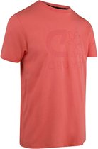 Cruyff Ximo Tee - Cotton Polo's & T-shirts Heren - Polo shirt - Roze - Maat M