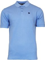 poloshirt Noah heren katoen lichtblauw maat M