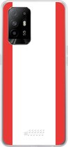 6F hoesje - geschikt voor OPPO A94 5G -  Transparant TPU Case - FC Emmen #ffffff