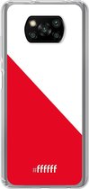 6F hoesje - geschikt voor Xiaomi Poco X3 Pro -  Transparant TPU Case - FC Utrecht #ffffff