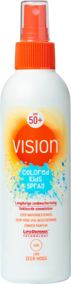 Goedkoopste 2x Vision Zonnebrand Kids Spray SPF 50 180 ml