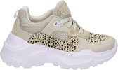 Nelson meisjes sneaker - Beige multi - Maat 33