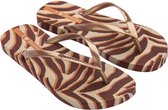 Ipanema Animale Slippers - Dames - Beige/Gold - Maat 35/36