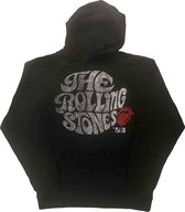 The Rolling Stones Hoodie/trui -2XL- Swirl Logo '82 Eco Zwart