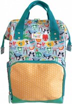 luiertas Friendly World 39 x 31 cm turquoise